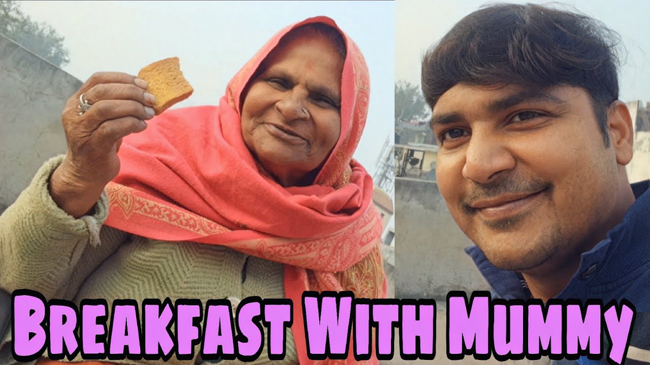 Sunday Breakfast With Mummy 😍