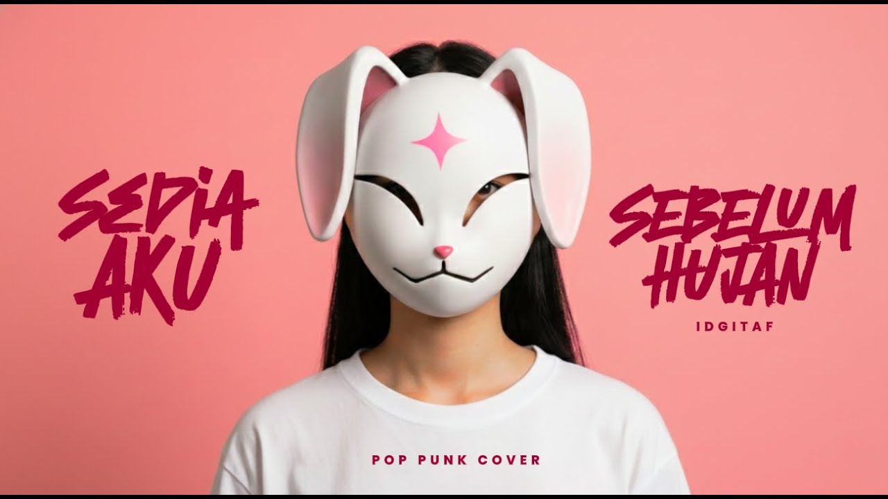 Sedia Aku Sebelum Hujan - Idgitaf (POP PUNK COVER 🤘) by BUNNY STELLAR | Apa Yang Kau Butuh Kuberikan