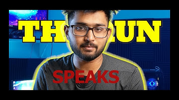 Tharun Speaks Video Editing Course- Fast Paced Edit Cohort 5.0