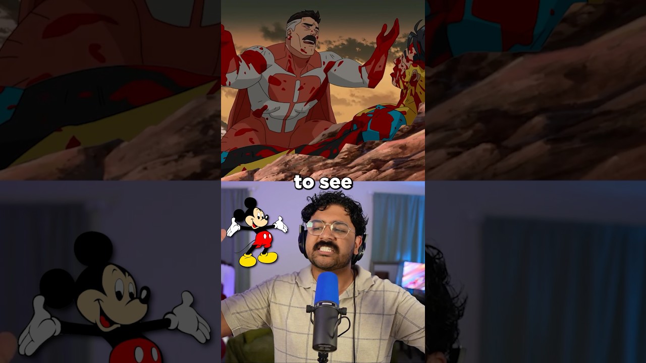 What if Mickey Mouse were Omniman? #invincible #mickeymouse #voiceactor #omniman
