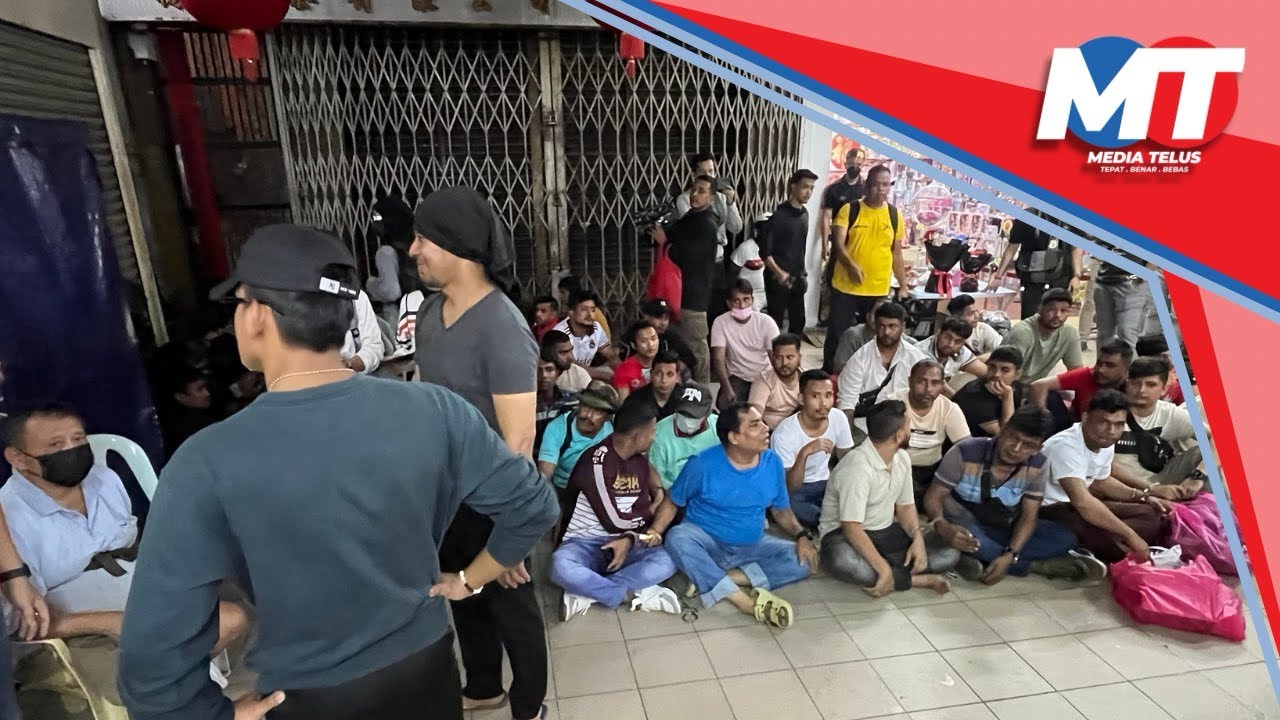 Operasi JIM KL di Petaling Street: 34 PATI Ditahan