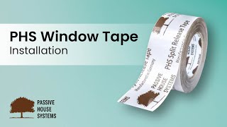 PHS Window Tape | How To Apply Airtightness Tapes