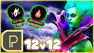Playing DOTA 12v12 - Purge Death Prophet