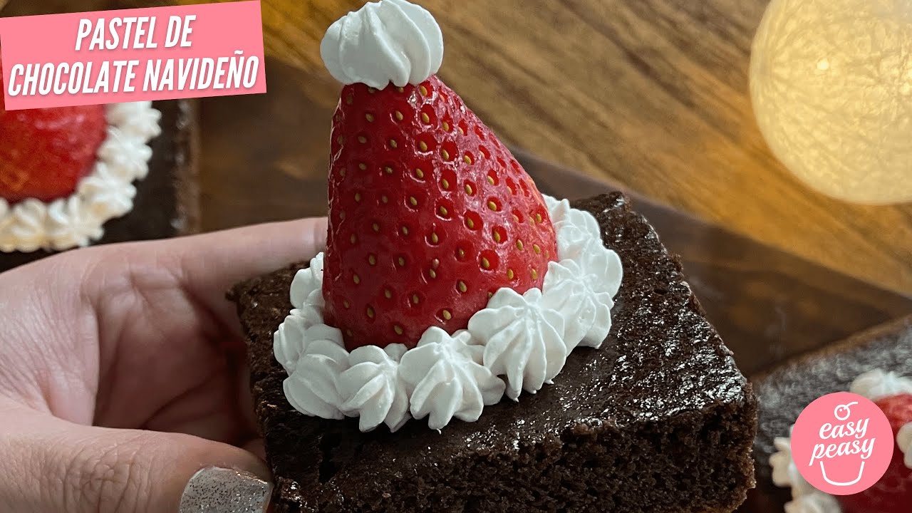 Pastel de chocolate navideño 🎅🏻🍫 - YouTube
