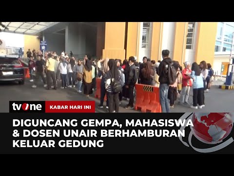 Gempa 6.5 Magnitudo Akibatkan Sejumlah Fasilitas Kampus Unair Hancur | Kabar Hari Ini tvOne