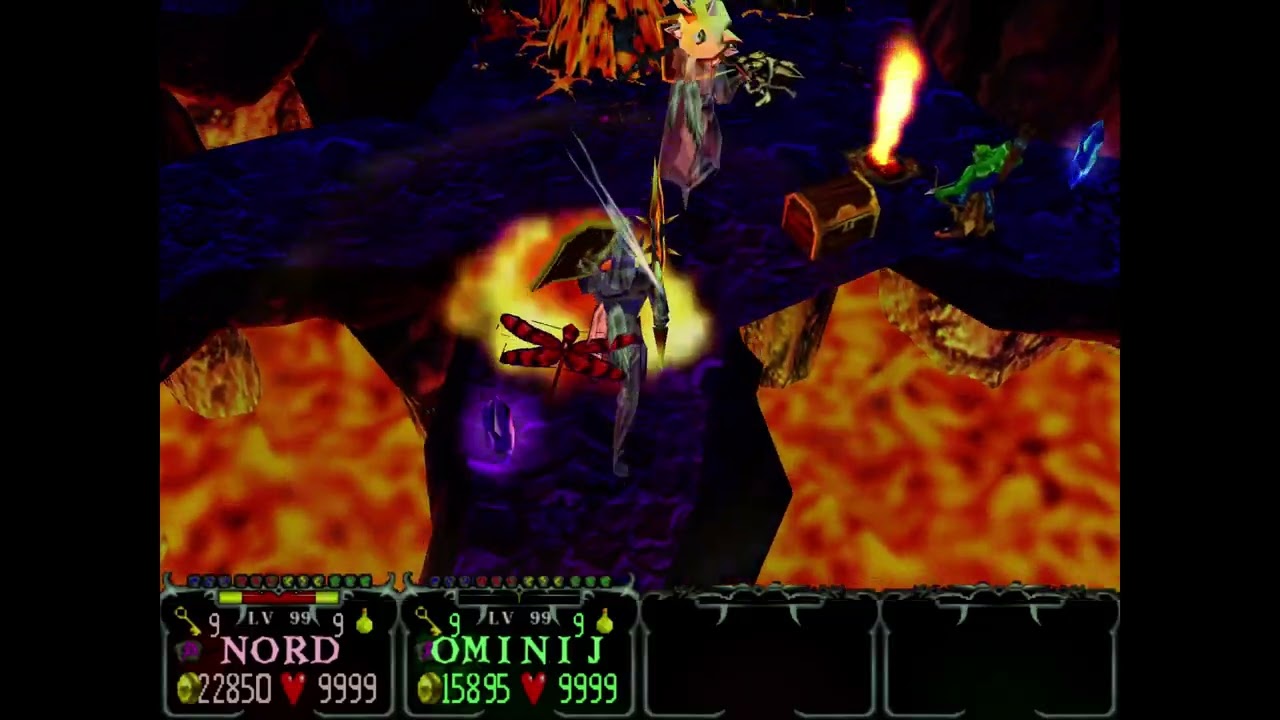 Gauntlet: Dark Legacy - Volcanic Caverns - 