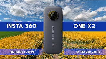 Insta 360 One X2 | 2k | 4k | 5k comparison | Premiere Pro Render.