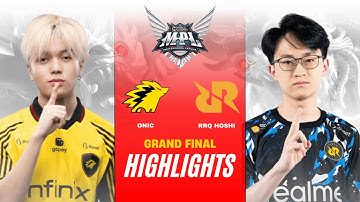 ONIC vs RRQ HIGHLIGHTS GRAND FINALS MPL ID S15 GRAND FINALS