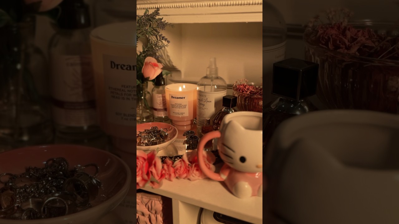 my safe place ♥ cozy Sanrio night routine 🌙 