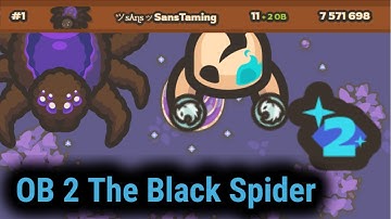 Taming.io - THIS IS THE SECOND TIME MY Spider LV 60 , NOW OB 2!!