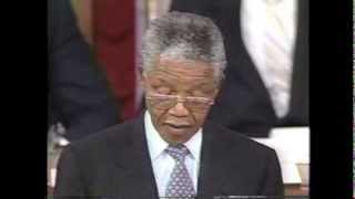 Nelson Mandela Speaks to House of Congress 1990