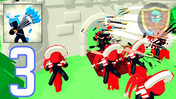 ⚔️ Merge Archers: Bow and Arrow – Epic Merging Battles Begin!  🎯 Part 3 - Level 15-22