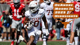 Deandre Moore Jr 2025 Texas Highlights