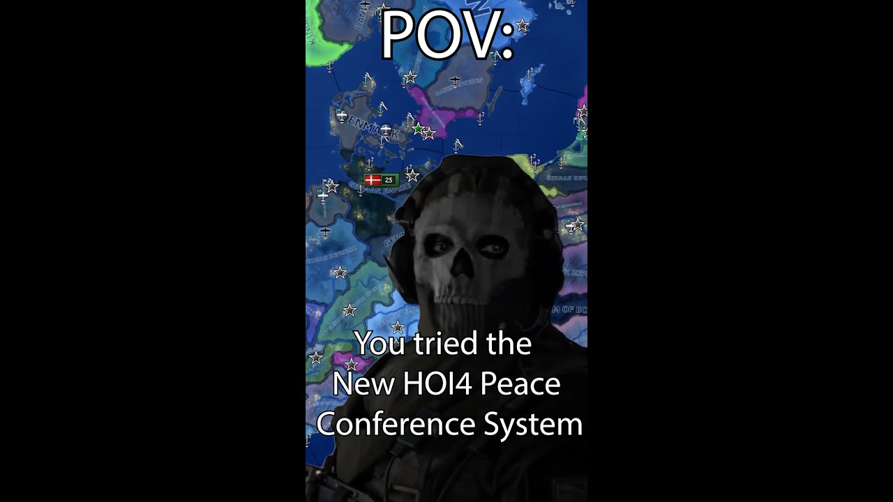 POV You Tried The New HOI4 Peace Conference Hearts Of Iron 4 