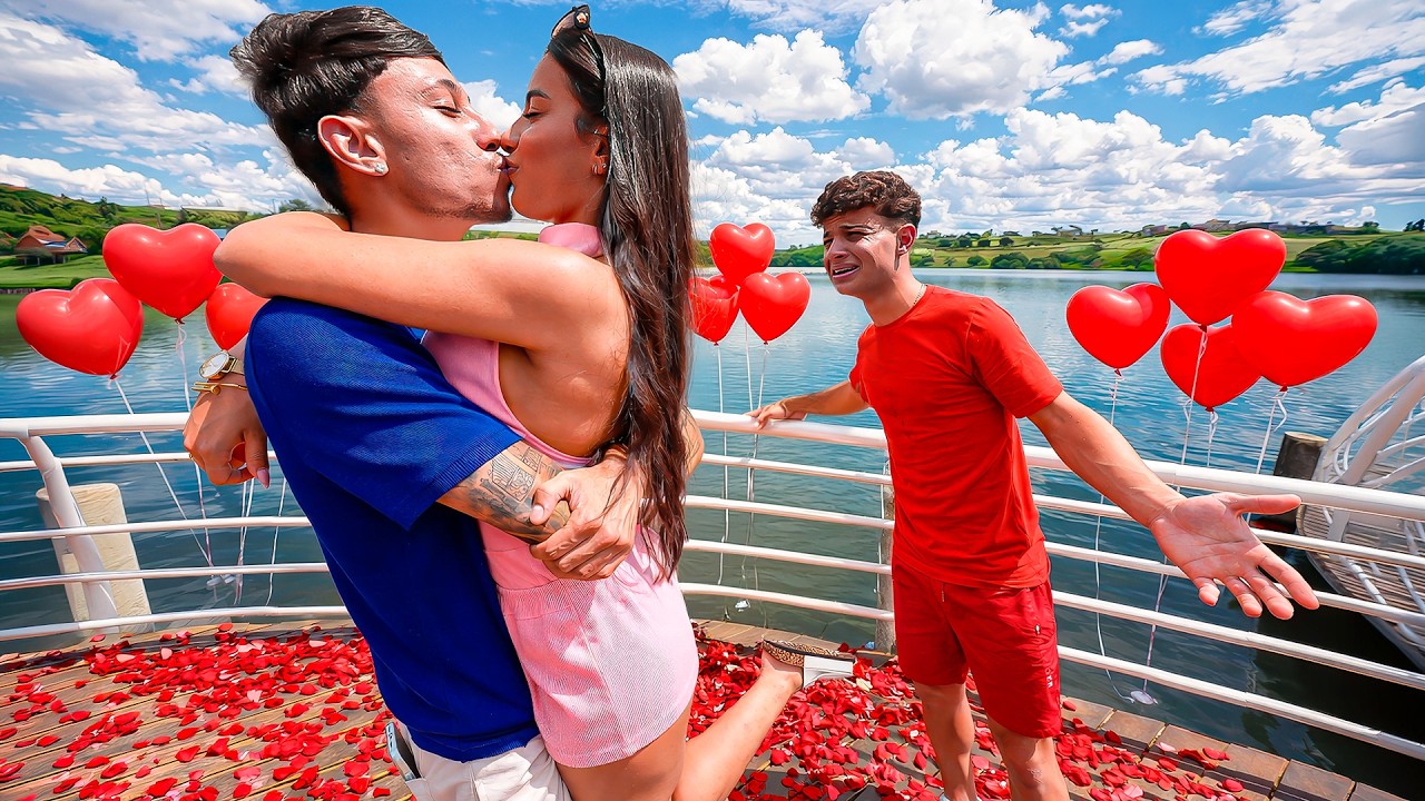 o-insa-deu-um-beijo-na-let-cia-no-meio-do-pedido-de-namoro-youtube
