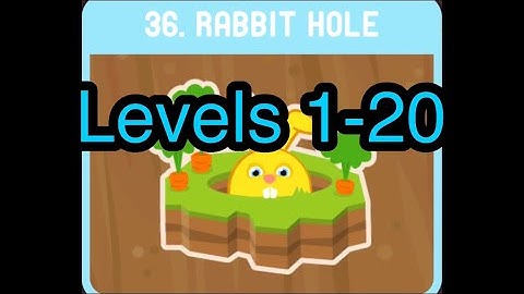 Dig This (Dig It) Rabbit Hole Chapter 36 36-1 to 36-20 Solution Walkthrough