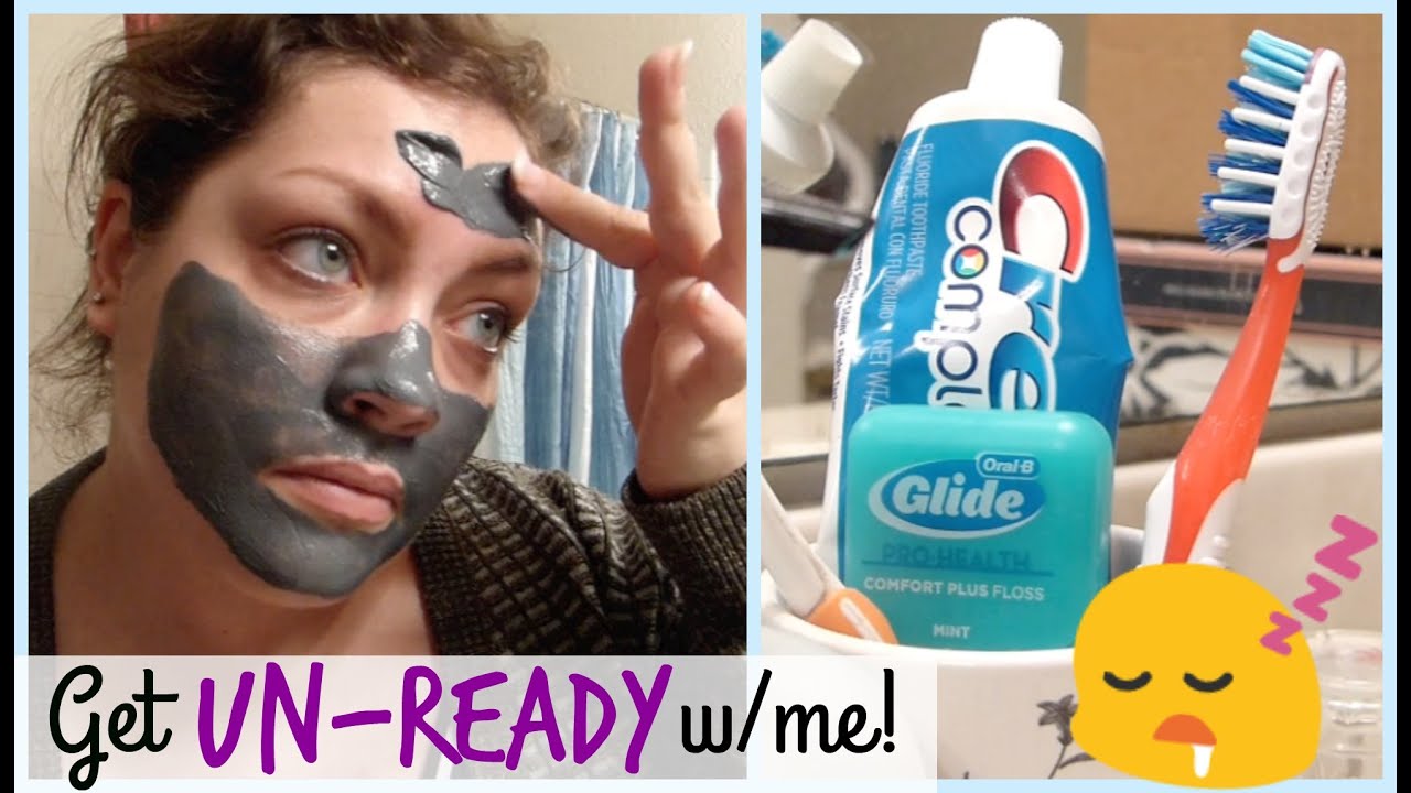 Get Un-Ready With Me | Nighttime Routine + Skincare (Acne Prone Skin)