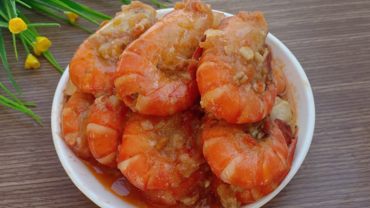 Tôm rim - Cách làm Tôm Rim Cà Chua ngon chuẩn vị dét hết nồi cơm - Tú ...