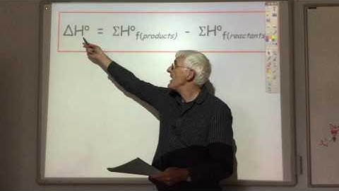 Lecture 1 5a Enthalpy of Formation