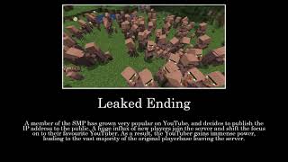 Minecraft SMP - All Endings