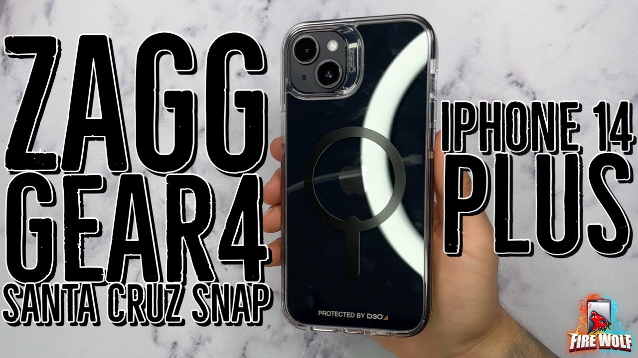 iPhone 14 Plus ZAGG Gear4 Santa Cruz Snap Case Black 