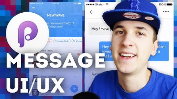 Messaging App Design • UI/UX Animations with Principle & Sketch (Tutorial)