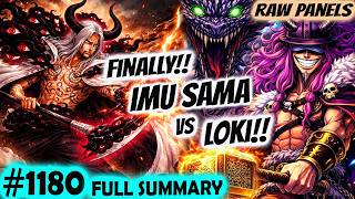 Finally Its Happening!! LOKI Laban Kay IMU! Imu Roast Zoro and Sanji! | RAW One Piece Chapter 1180