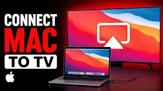 How To Screen Mirror Mac To TV | Airscreen | How To Connect Mac To TV