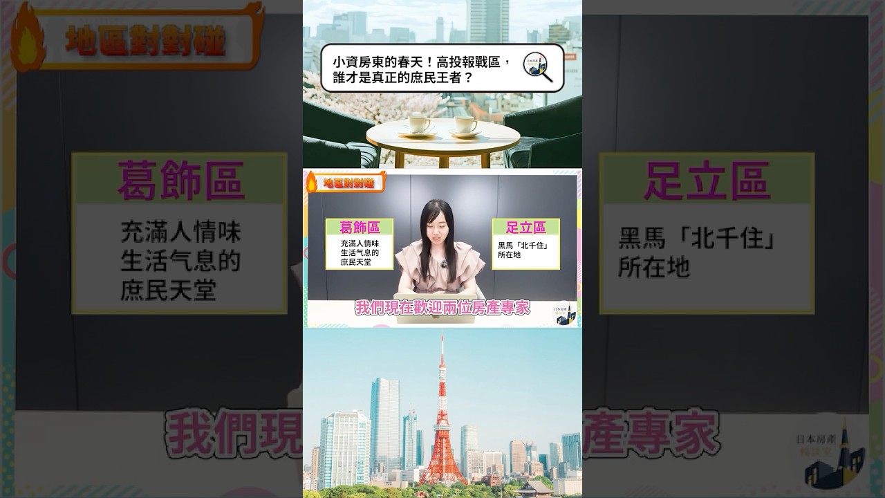 2026 東京房產大決戰！【足立區 vs 葛飾區】—4500萬日幣預算「小資救星」花落誰家？｜東京房產PK系列EP.4｜日本不動産｜日本投資｜日本買房