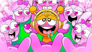 Pinki Tiene Clones Infinitos Incredibox Sprunki Animación