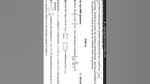 2PUC Mathematics reduced syllabus model question papers 2021
