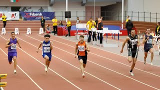: 60m Men FINAL, National Indoor U20 Championships 2023, Sofia