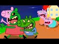 Be Careful Peppa Pig - Zoombie At House - Peppa Pig Funny Cartoon Story