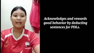 Um Ccje- Cri 313 R.a 10592 Gcta Good Conduct Time Allowance