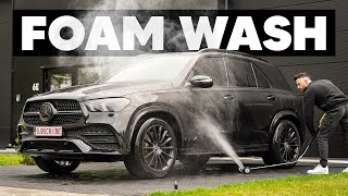 Mercedes GLE Foam Wash - Exterior Car Cleaning