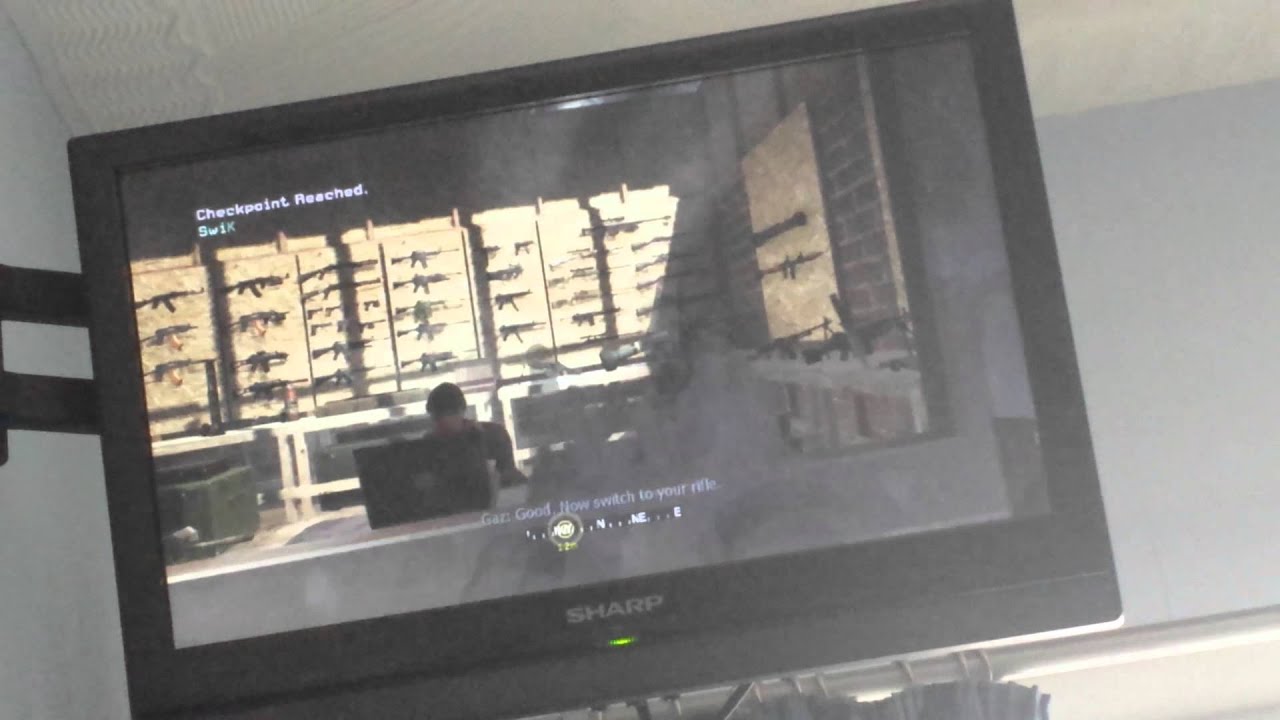 COD4 campaign part 1-learning how to play - YouTube
