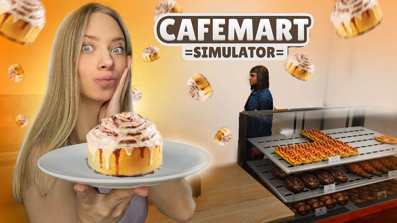 ОТКРЫЛА СВОЕ КАФЕ ► CAFEMART SIMULATOR ► СИМУЛЯТОР СУПЕРМАРКЕТА (КАФЕ) #1
