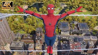 Spider-Man Homecoming Suit - Marvel s Spider-Man 2 PS5 Free Roam Gameplay 4K60FPS