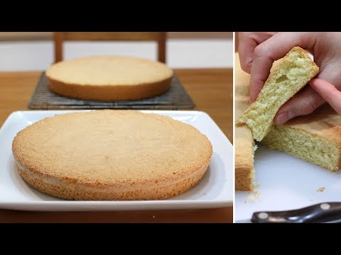 how-to-make-sponge-cake-|-easy-three-ingredient-sponge-cake-recipe