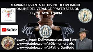 July Online Deliverance Session/July 25, 2026