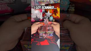 I Got Scammed! Fake Pokmon Destined Rivals Booster Box Opening - YouTube