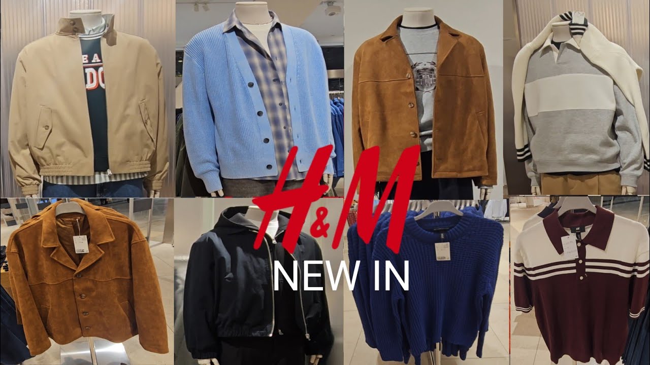  H&M MEN'S NEW IN | H&M - MEN'S CLOTHING COLLECTION | NEW ARRIVALS 2026