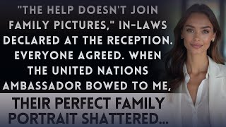 Sisters In-Laws Said The Help Doesnt Join Family Pictures Then Their Ambador Son Called...