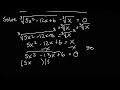How to Solve Equations Containing Cube Root - College Algebra