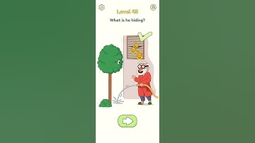 Dop 2:Delete One Part Game| All Levels Gameplay|Level 43-44  Walkthrough #Dop 2#shorts#short level!