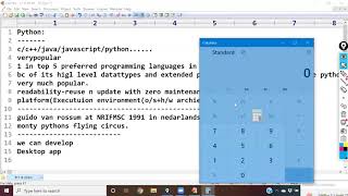 Python demo session june 27th | python Tutorial | JOYATRES