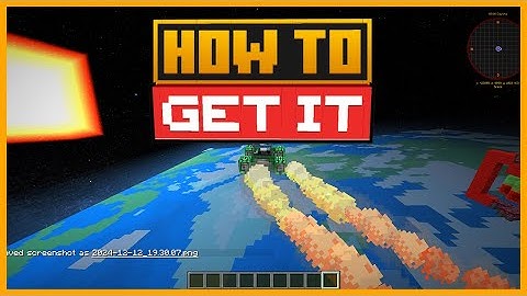 🟨 HOW to MOVE in SPACE in STARLANCE - MINECRAFT