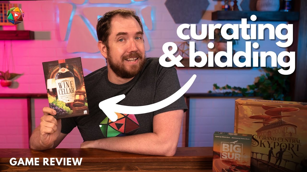 Bid for your PERFECT Wine Collection | Wine Cellar Board Game Review