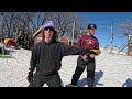 World's Skinniest vs Widest Snowboard Stance