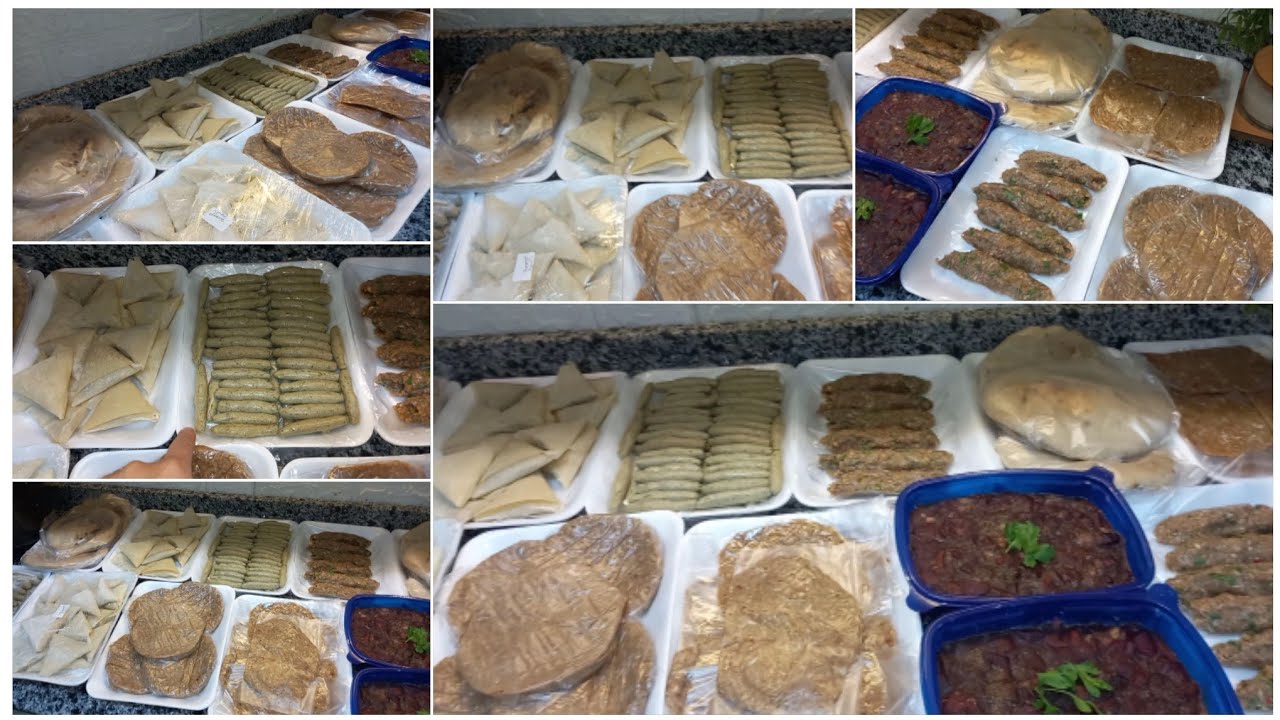 بكيلو واحد من اللحمة هنعمل ٤ اكلات لشهر رمضان🌙 طريقة تجهيز البرجر والكفته وحواوشي وبوفتيك كداب